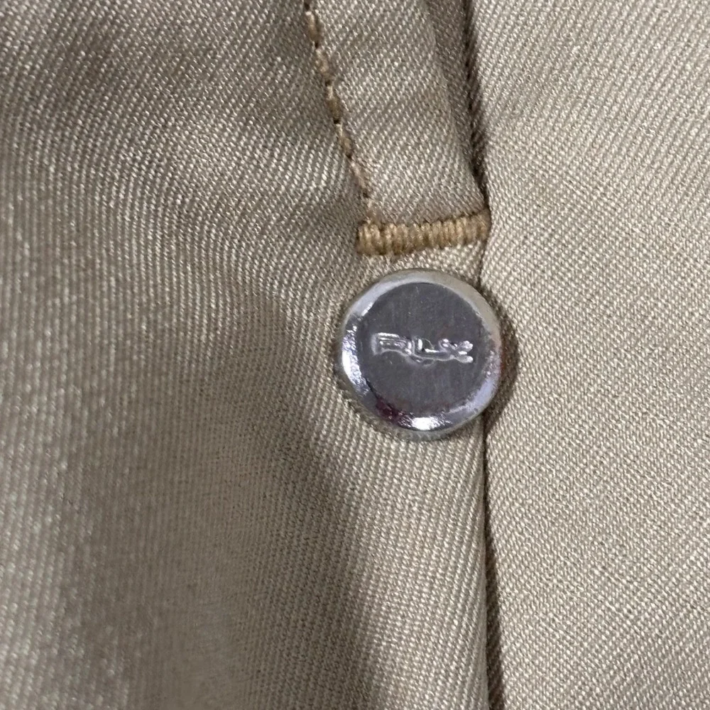 RLX Ralph Lauren Mens Khaki Tan Golf Chino Pants Flat Front Performance Trousers
